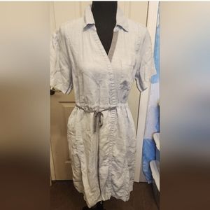 Athleta Playa Linen Wrap Dress. 6